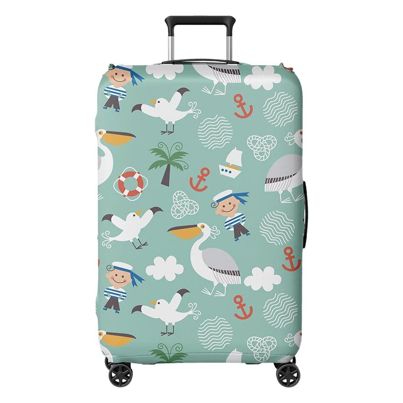 В наличии оптом чемодан эластичный чехол на колесиках защитный чехол утолщенный чехол для чемодана кожаный чехол пылезащитный чехол можно установить