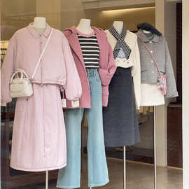 大牌尾单撤柜品牌折扣女装货源四季青高品质服装工厂杂款货源批发