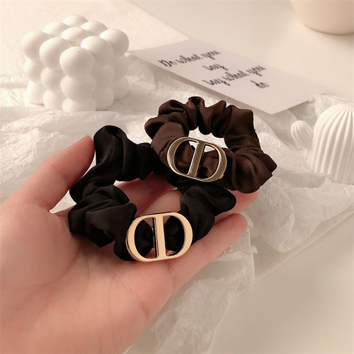 New ins simple small intestine ring super soft temperament headband daily versatile hair tie hair elastic band headband hair accessories