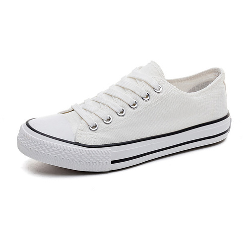 New Men's Canvas Shoes Trendy Couple Casual Shoes Low-top Sneakers Men's Shoes Wide Size Wholesale Vulcanized Shoes