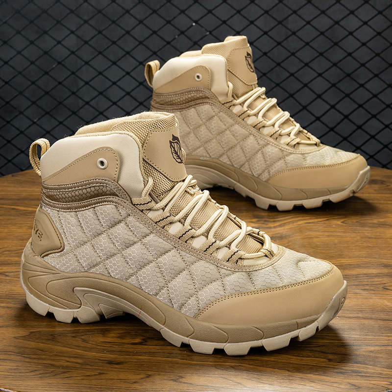 Amazon AliExpress 2023 otoño nuevos zapatos al aire libre zapatos de senderismo salvajes zapatos de hombre zapatos de desierto