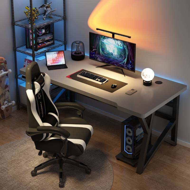 Computer desk, desktop, home gaming desk and chair set, simple desk, office desk, workstation, student desk, study desk Computer desk, desktop, home gaming desk and chair set, simple desk, office desk, workstation, student desk, study desk
