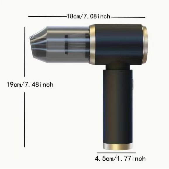 手持ち車載掃除機吸引吹付一体両用ワイヤレスミニ掃除機大吸引力電動吹付機|undefined