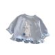 Girl's Little Rabbit Sweater 2025 New Spring 0-5 Years Old Baby Embroidered Korean Pullover Baby Cute Spring Clothes