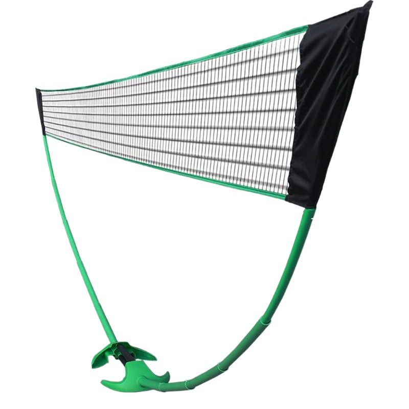 Оптовая продажа новый 4.8m портативная сетка для бадминтона простая складная сетка для бадминтона кронштейн для наружного хранения