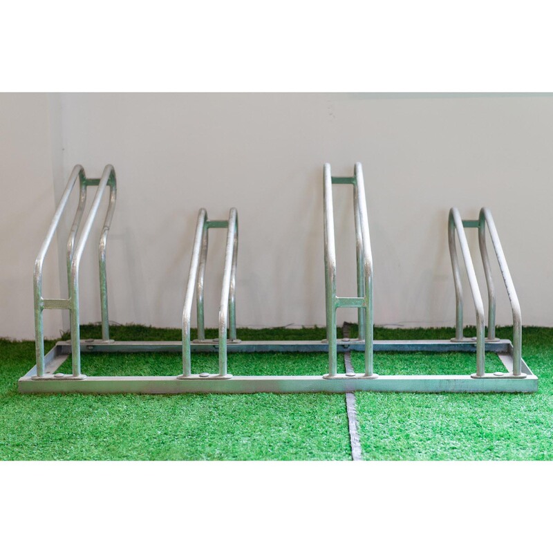 Suzhou pioneer road bicycle parking rack manufacturer battery car frame carbon steel seamless steel pipe parking rack