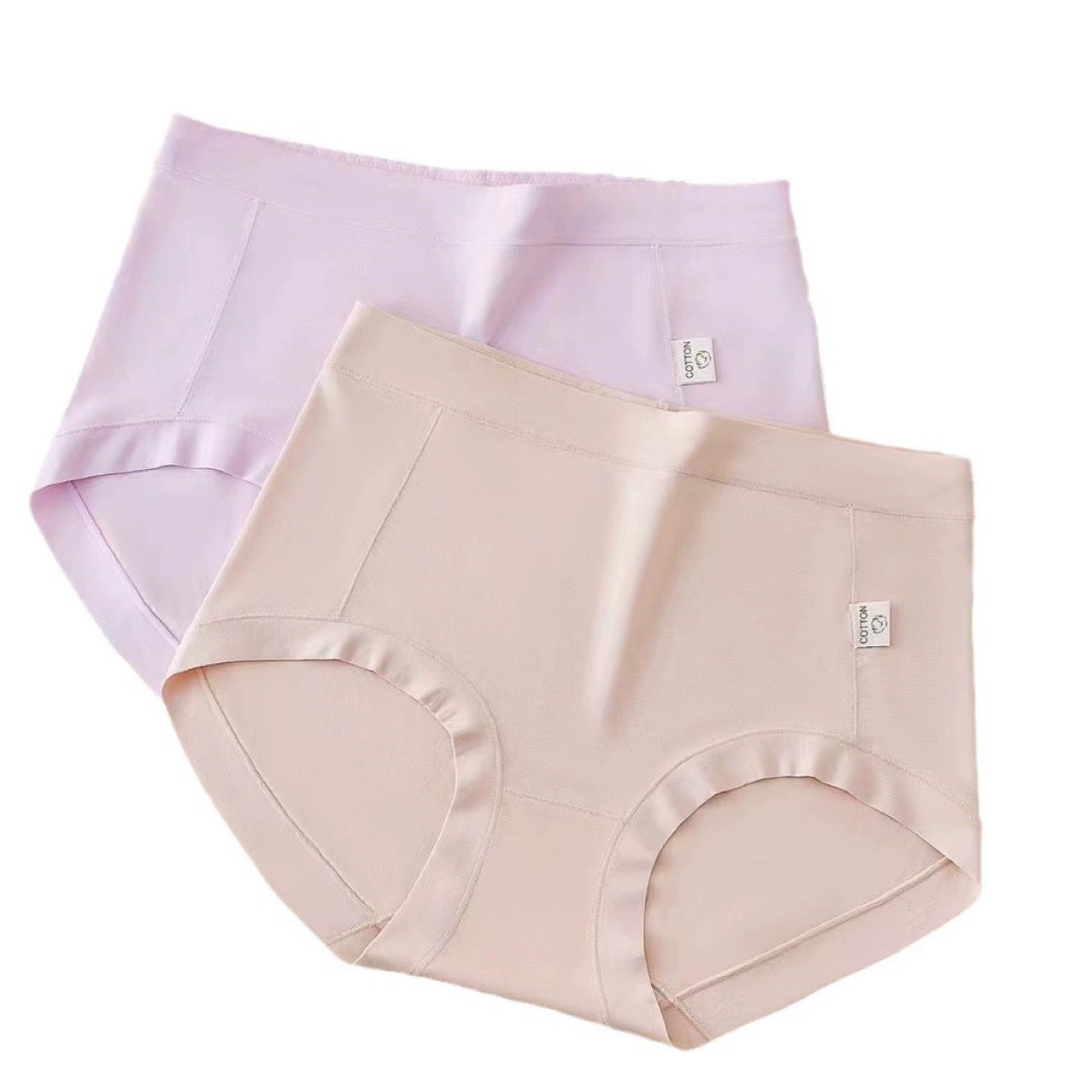 Белье, цветные дышащие мягкие брюки, средняя посадка