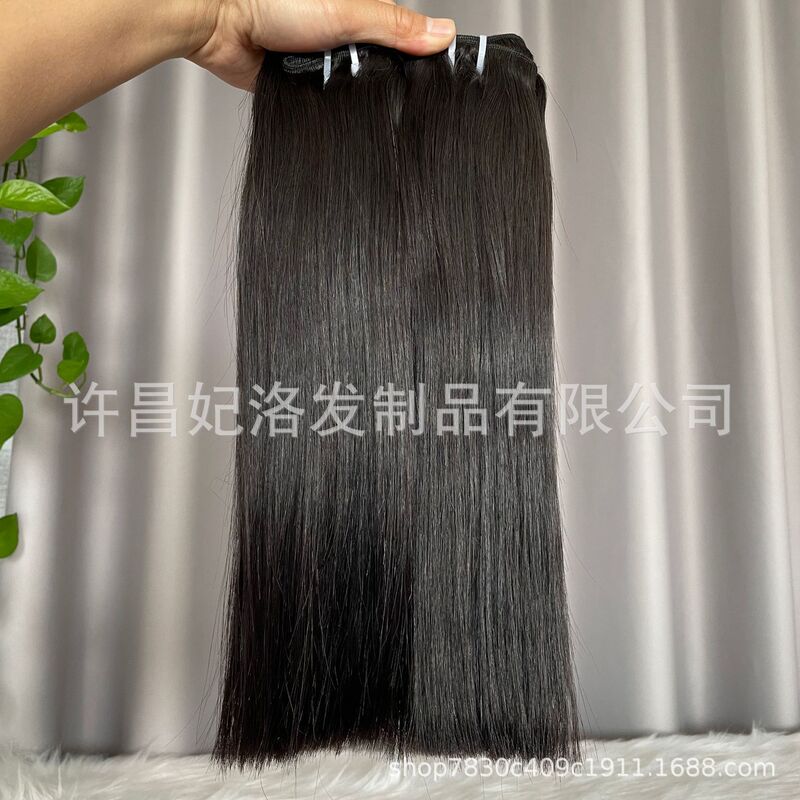 Sdd Bone Straight Hair Super Double Drawn Straight Bundles