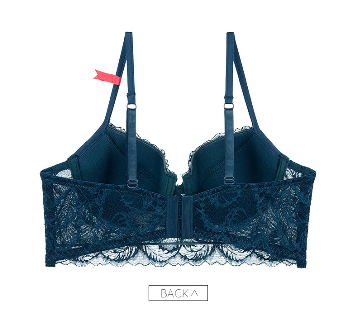 New Sexy Feather Series Bra Set for Women Gathering Beautiful Curve Cotton Cup_voghion.com