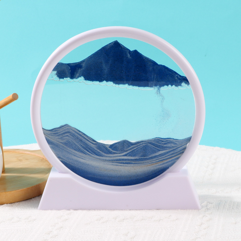 7inch 흰색 프레임 파란색 유사