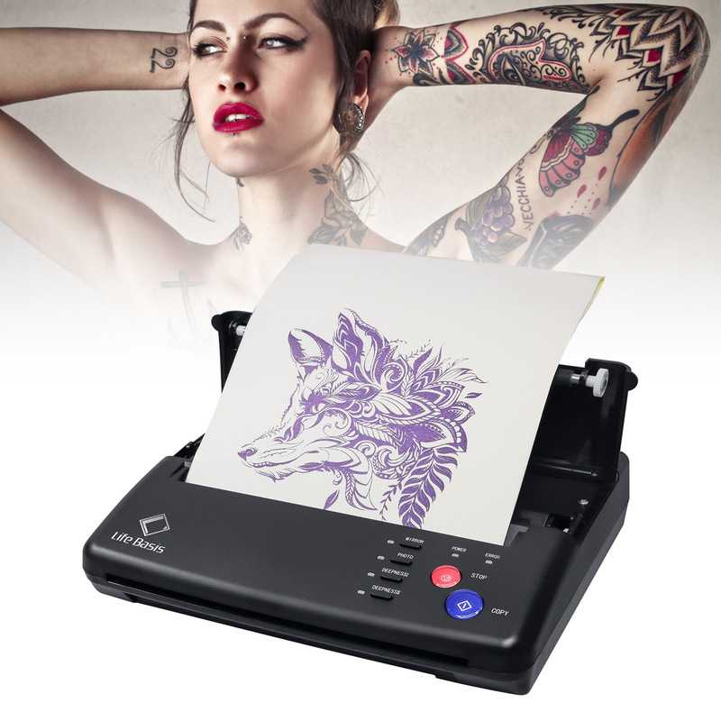 Tattoo Transfer Machine, Professional Tattoo Equipment, Tattoo Transfer Paper, Transfer Machine, Cross-Border Supply, Printing Lines