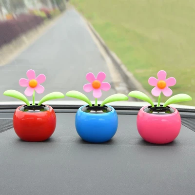 Cute Solar-Powered Little Bee — Car ornaments
