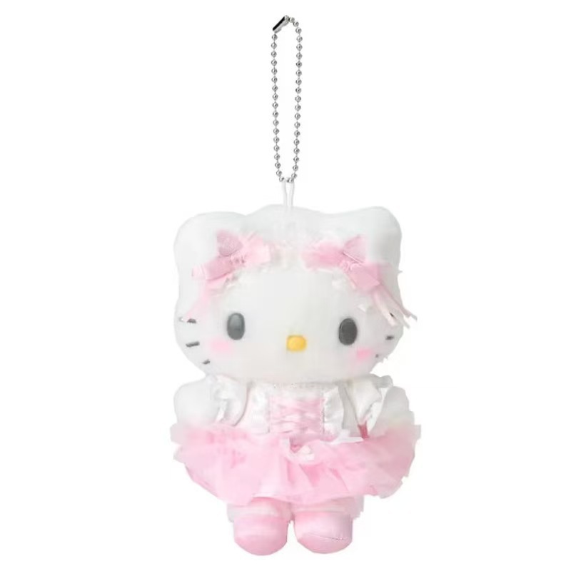 日本のホットモデル女装ウサギの耳漫画バレエスーツリボンメロディー kt ぬいぐるみペンダント人形キーホルダー|undefined