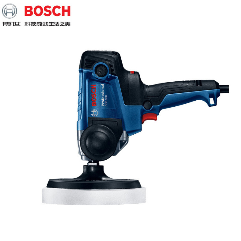 博世BOSCH抛光机GPO950汽车美容装潢立式抛光机950W打蜡美容打磨