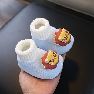 Baby Shoes and Socks for Men and Women, Breathable and Thin, Spring & Fall, Boys and Girls, Newborn Toddler Foot Covers, Baby Toddler Shoes, Soft Soles to Prevent Falling Off