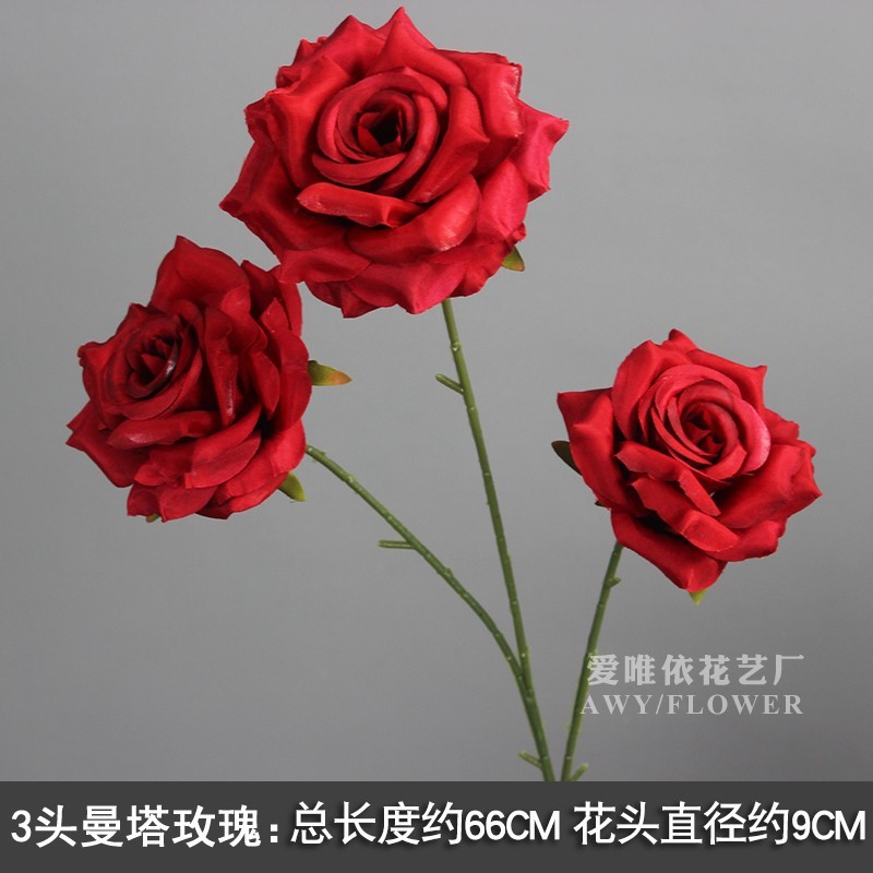 Franela de flores artificiales Cascada de rosas Decoración de flores falsas Pared de fondo Red de celebridades perforada Decoración de rosas Centro comercial Pared de cártamo