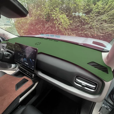 Günəş əleyhinə siperlik, Light-Proof Mat, Car Center Console - titanium-3-dark-green-no-embroidery
