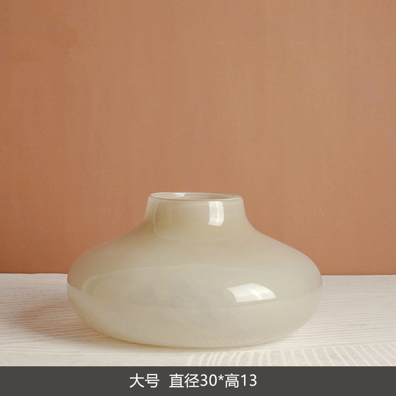 Nuevo jarrón de vidrio chino para el hogar decoración suave sala de estar gabinete de televisión mesas de té agua creativa arreglos florales hidroponía