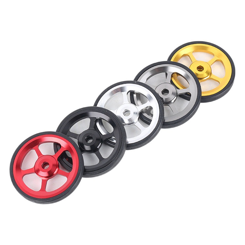 Small Easy-Wheel 62mm Mudguard Wheel, Push Wheel, Bird Bike Easy Wheel, Customizable with English and Chinese Characters, Suitable for English and Chinese Bird Bikes