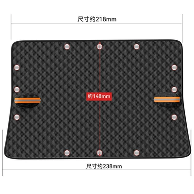 Glass Sunshade, Thickened Magnetic Snow | Car snow shield - upgraded-model-with-12-magnets-in-non-woven-bag