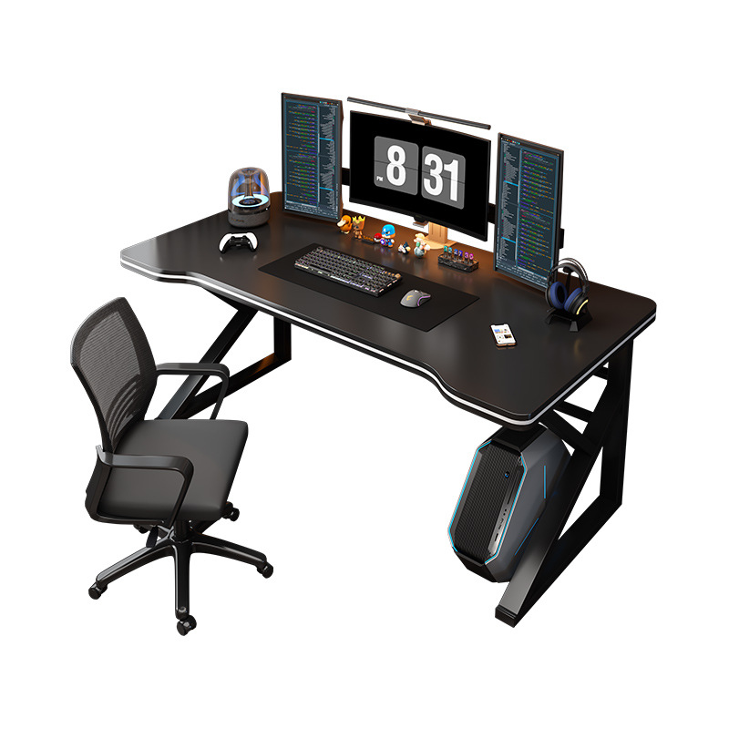 Mesa de computadora de escritorio mesa y silla de deportes electrónicos escritorio de dormitorio de estudio de estudiantes escritorio de escritura simple escritorio moderno