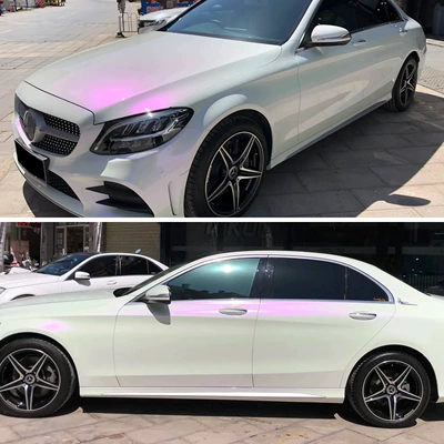 Car paint protective film Film Ppf in White and Purple