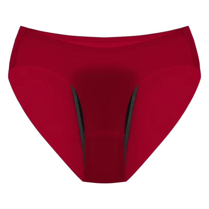 Transfronterizo nuevo verano de una pieza de seda de hielo sin costuras pantalones fisiológicos de doble capa de gran flujo de secado rápido al por mayor