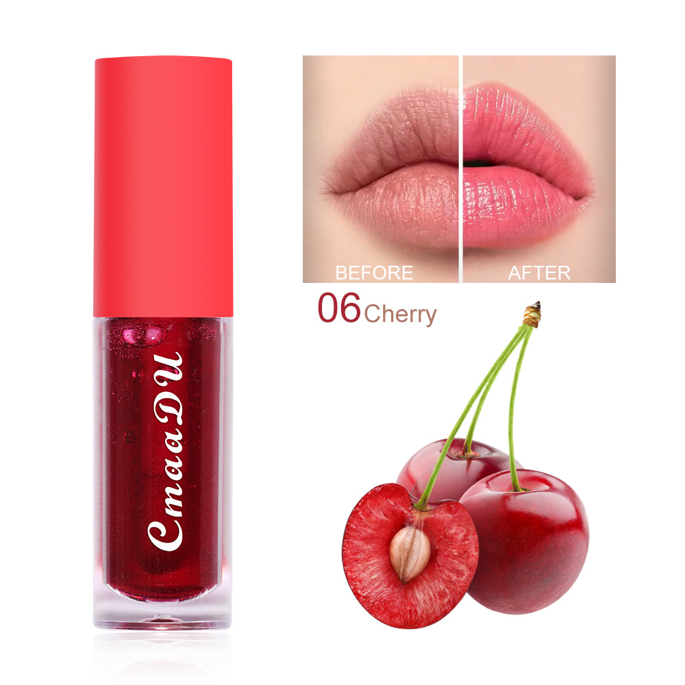 Check it out! Link Disclaimer - For export only :CmaaDu 6-color Fruit-flavored color-changing Lip gloss undefined