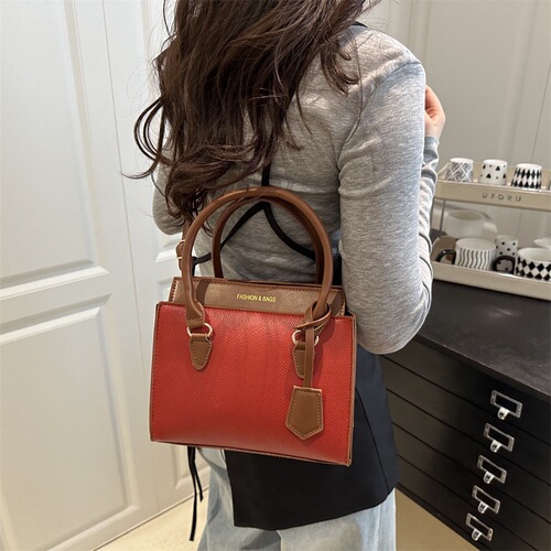 New 2025 Summer High-Quality Women's Handbag Korean Style Single Shoulder Trendy Top Handle Crossbody Fashion Colorful Top Handle Handbag