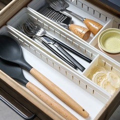Drawer storage separator box multi-grid free combination kitchen compartment organizing box underwear miscellaneous utensil organizing box