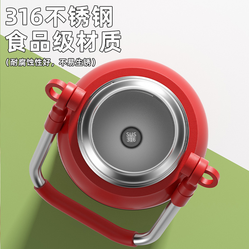 316L 茶水分離カップ肥厚ステンレス鋼断熱カップ大容量屋外断熱ケトル食品グレードポータブル|undefined