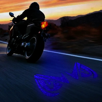 Motorcycle and Electric License plate holder/license plate holder - blue