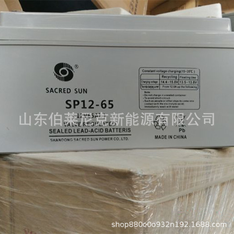 双登蓄电池6-GFM-65 12V65AH太阳能 通讯基站 UPS直流屏电源