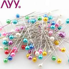 Pearlescent needle positioning needle DIY manual fixed needle color pins clothing accessories sewing tools accessories materials