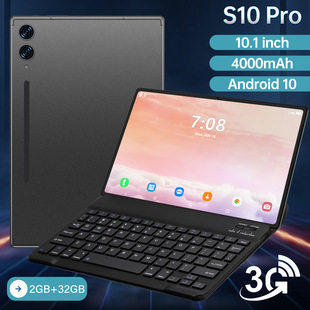 2025 Cross-Border New Tablet Computer S10 Pro 10.1inch Screen 3g 2+32g Android System 10Th Generation Released