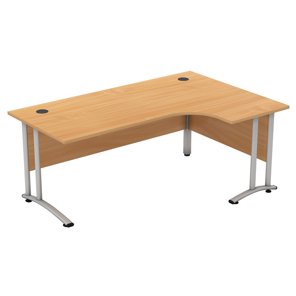Mesa de escritorio de personal en forma de L combinación de color tronco escritorio de comercio exterior estilo nórdico escritorio de escritorio de computadora de escritorio de escritorio image 6