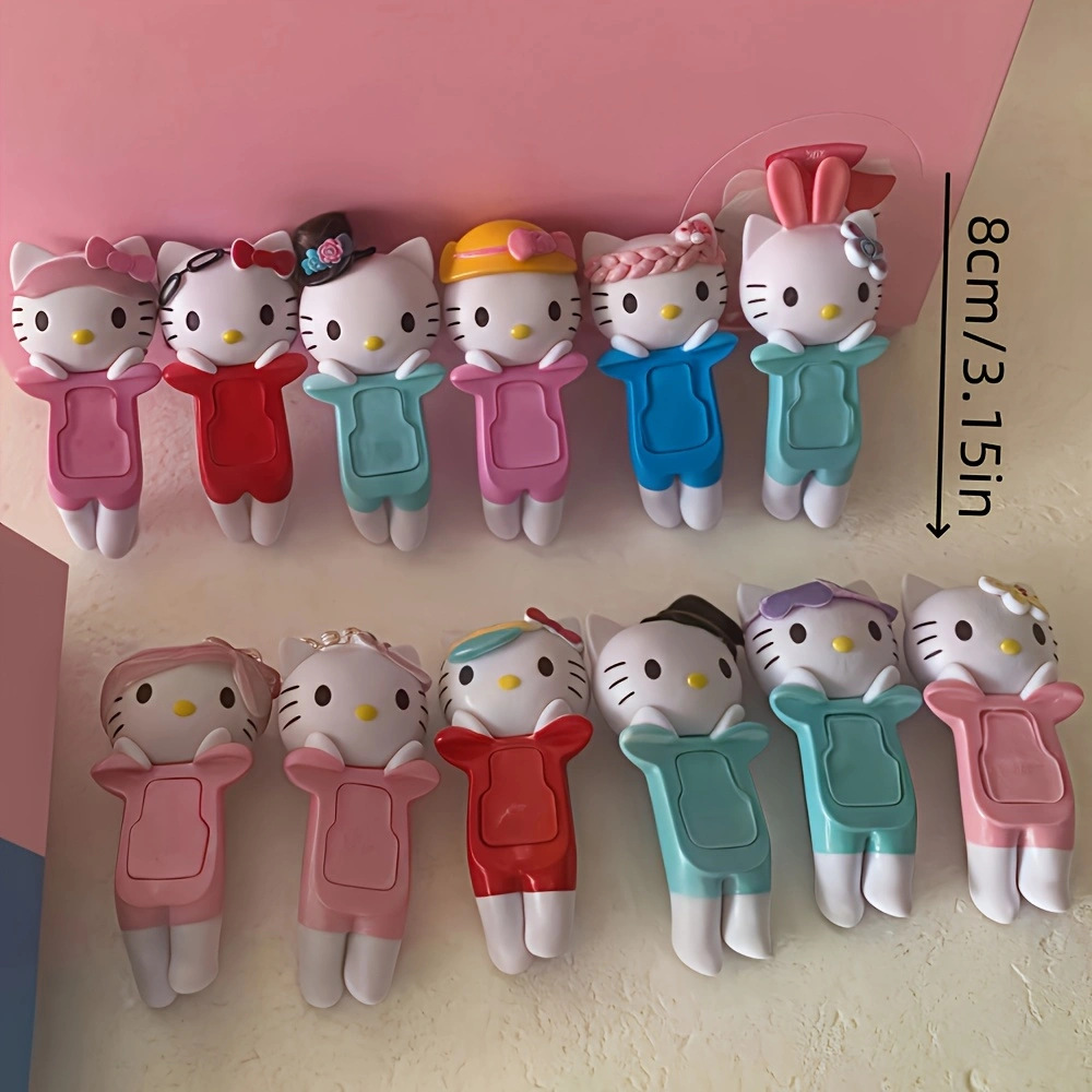 Figura Sorpresa en Caja Ciega, Empaquetada Individualmente, Decoración para Coche, Juguete Moderno para Escritorio, Muñeco de Gato en Caja Ciega, Soporte para Teléfono.