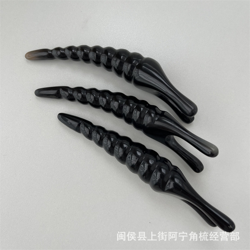 Horn Nose Gua Sha Board Facial Massage Tool Acupoint Pen for Traditional Beauty Care overview