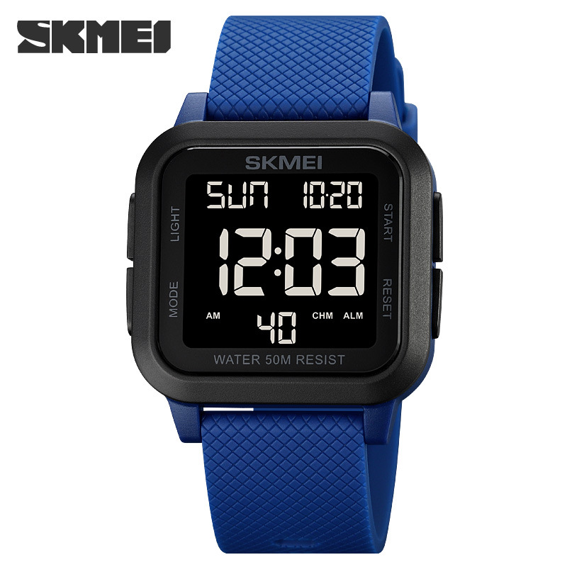 Skmei 1894 reloj hombres y mujeres deportes impermeable estudiante Moda simple multifuncional luminoso reloj electrónico