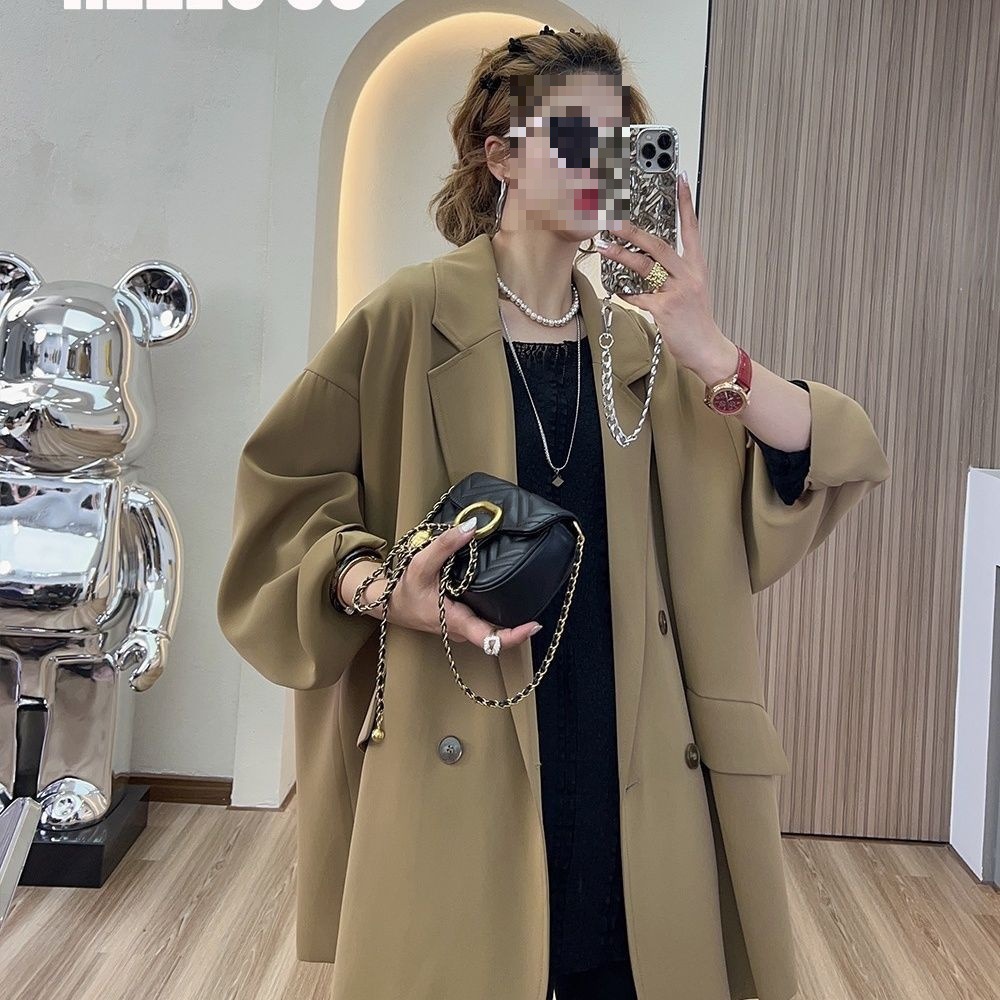 Plus Size Fashion Versatile Blazer for Women Spring and Autumn Stylish Design Suit Jacket