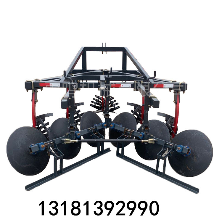 无墒沟大犁 组合式土地翻耕装置 耕深35-40公分 带保险螺丝深耕犁