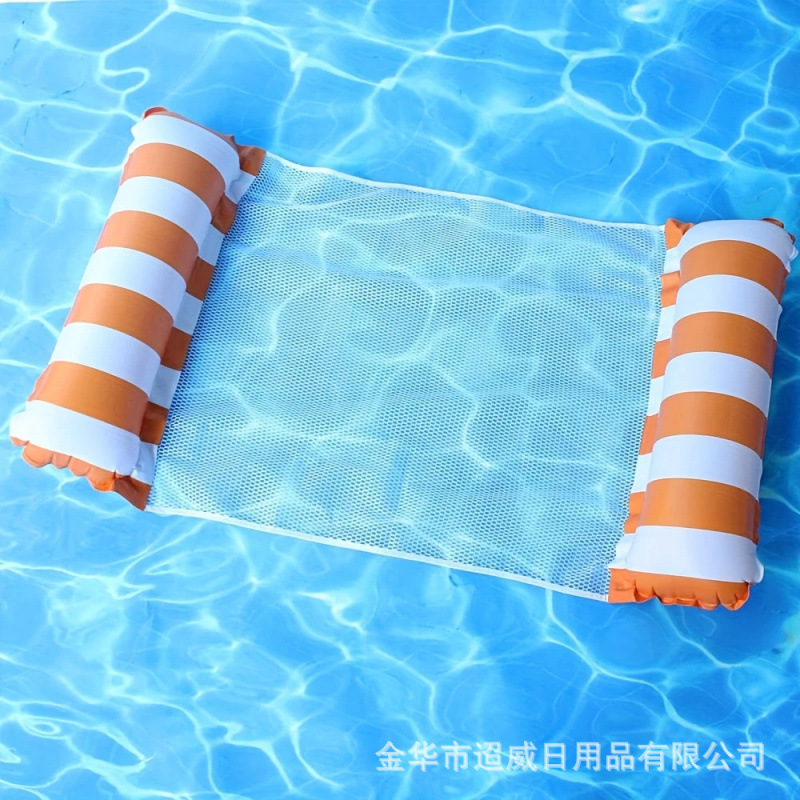 2 tubos hinchables flotantes hamaca acuática silla de sillín tumblr almohadilla flotante multifuncional material PVC antiadherente