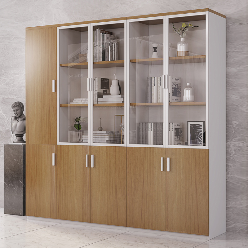 gabinete de oficina de madera multipuerta gabinete bajo gabinete de archivos gabinete de archivos gabinete de archivos gabinete de almacenamiento gabinete de escritorio combinado gabinete de sala de conferencias
