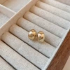 M235 Gold Dou Dou earrings#
