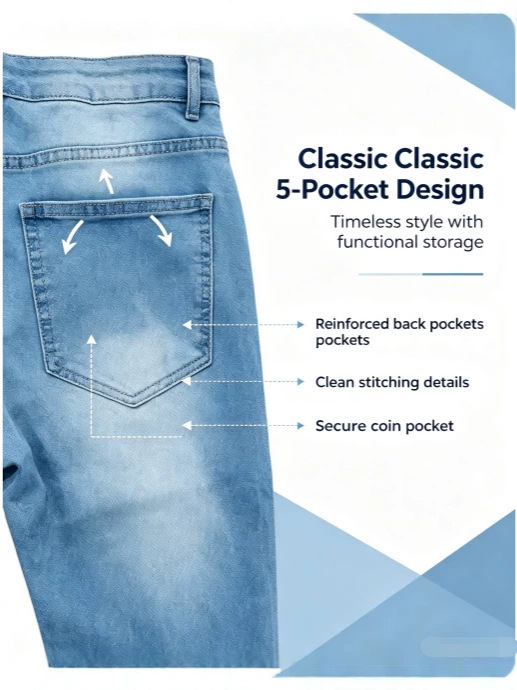 Jeans Ajustados para Hombre de Algodón, Poliéster y Spandex, Elásticos y con Rotos, para Uso Casual