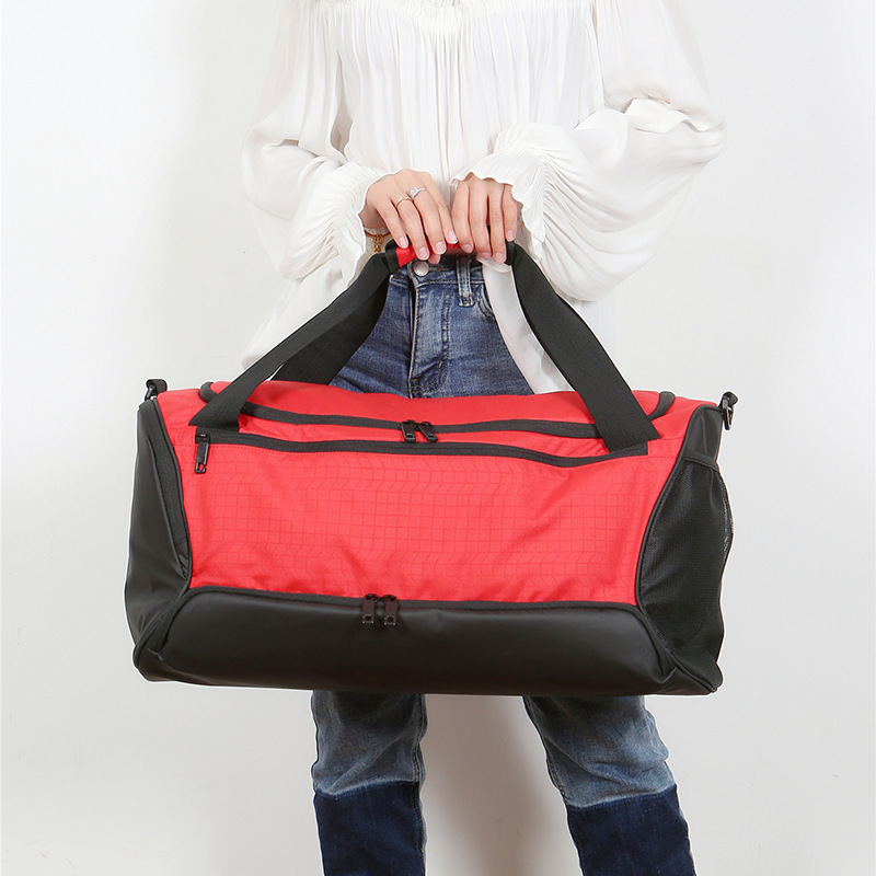 Unisex solo hombro crossbody gran capacidad zapato independiente almacén fitness yoga entrenamiento bolsa de moda casual bolsa de equipaje