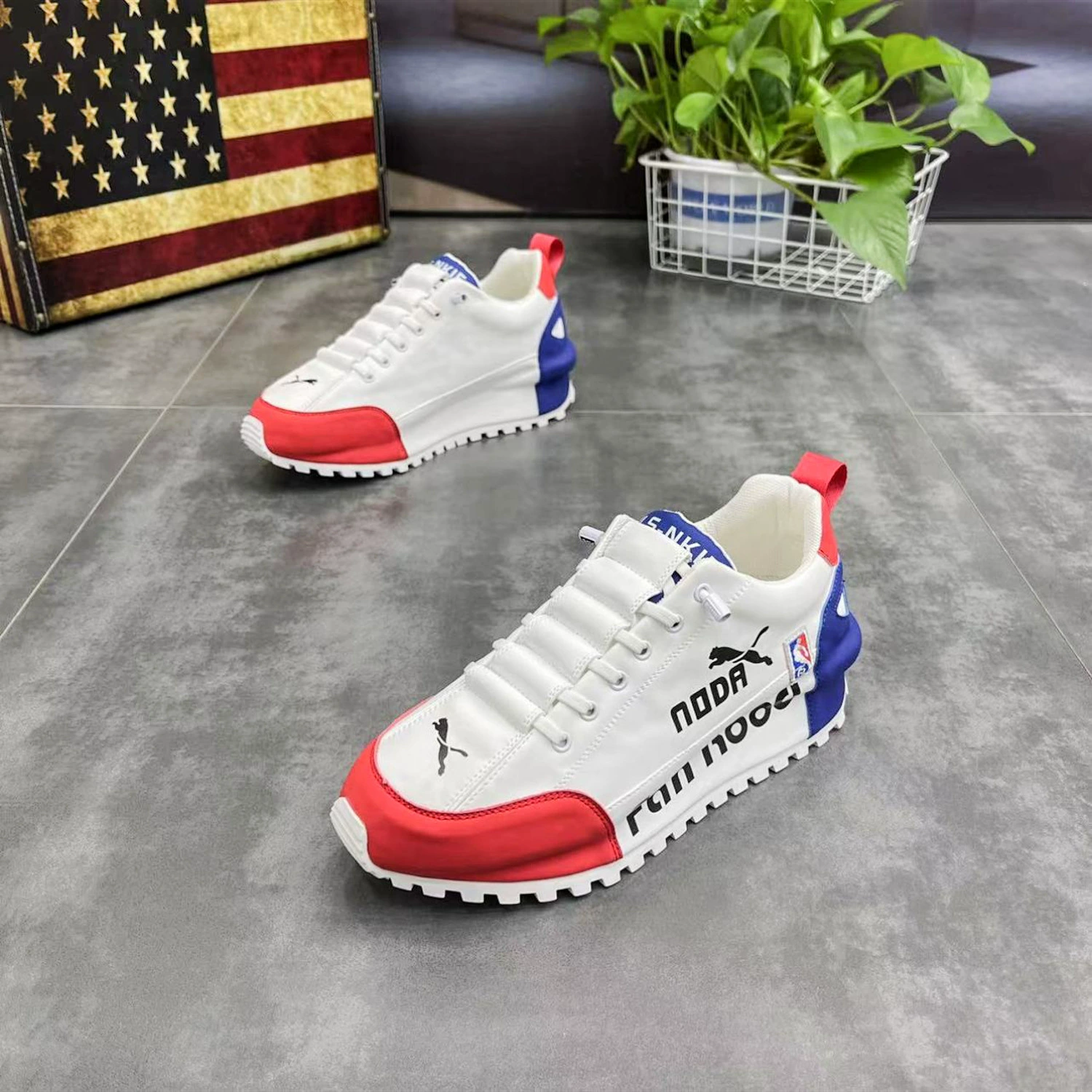 Осенняя новая модная универсальная мужская повседневная обувь из натуральной кожи с национальным трендом, популярная мужская обувь, супер популярная ниша