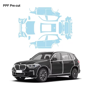 24-26 BMW X5 modelləri üçün görünməz Tpu qoruyucu film, cızılmaya davamlı