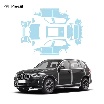 24-26 Models Bmw X5 Invisible Car Cover Tpu Pre-Cut Paint Protection Film Anti-Scratch