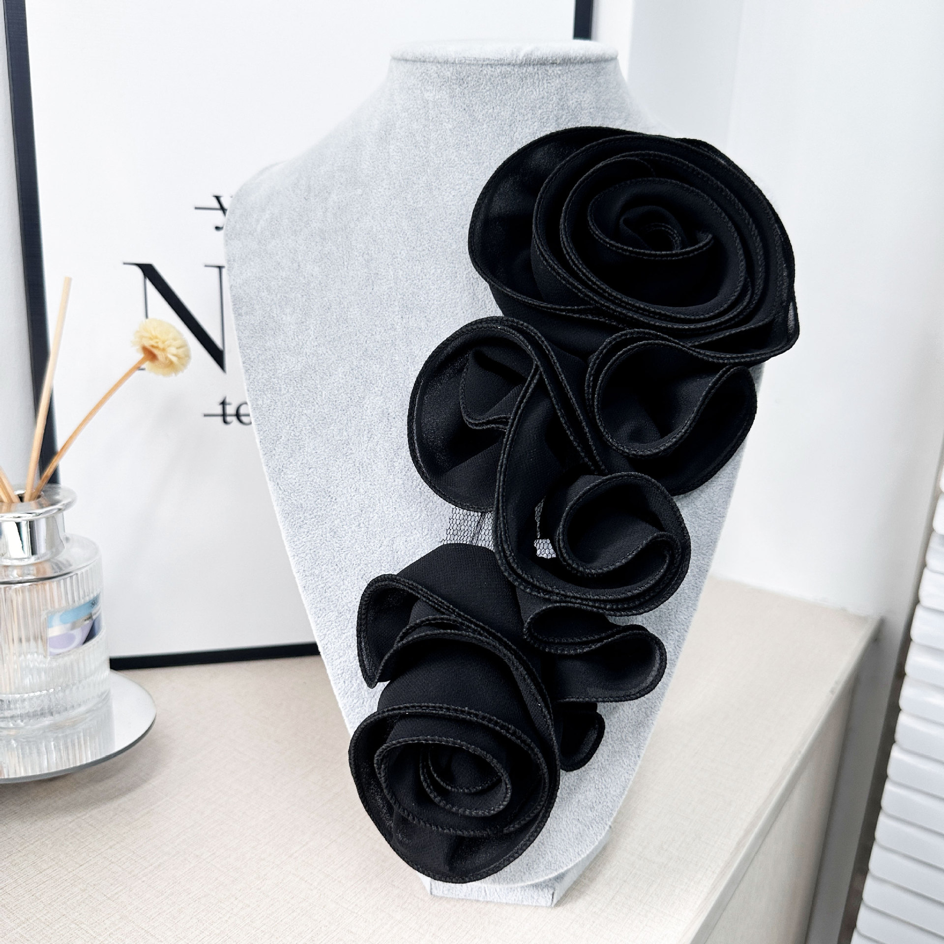 Encaje plisado blanco y negro hecho a mano con manivela, encaje para ropa, malla para vestido de novia, accesorios para disfraz de baile